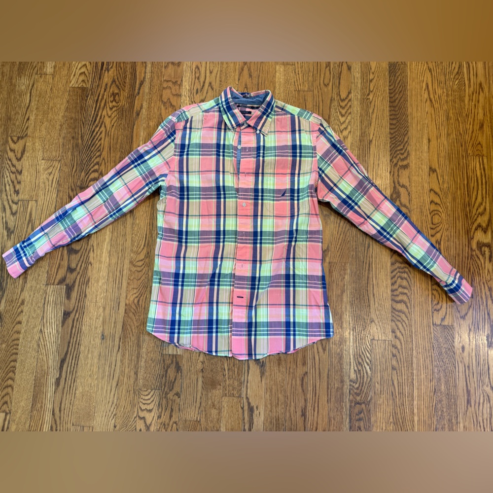 Nautica Multicolor Plaid Shirt